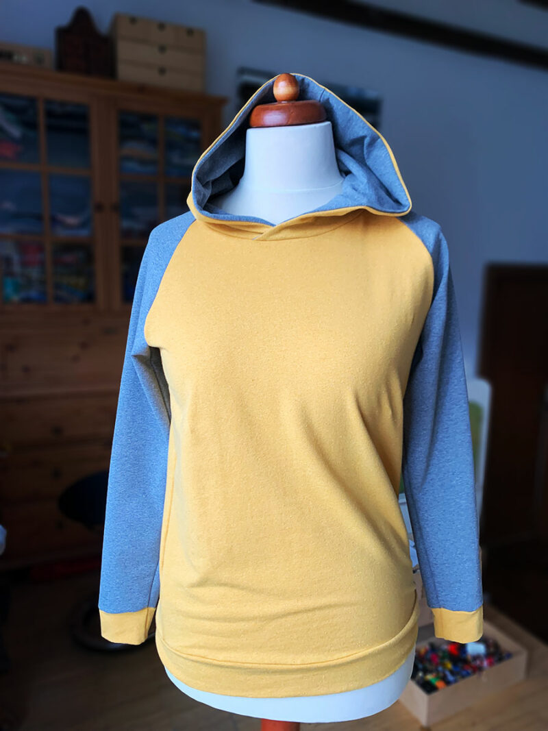 Produktfoto HejHoodies, Hoodie mit Raglanärmeln