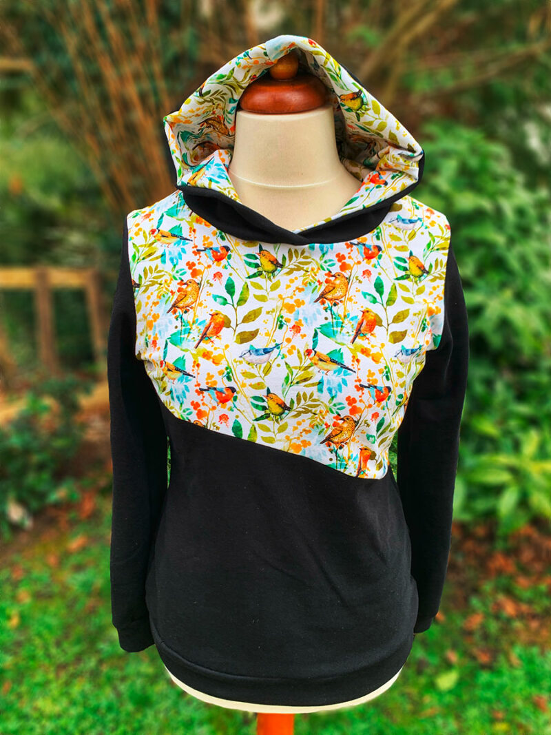 Produktfoto HejHoodies, Hoodie zweifarbig